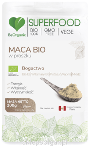 Maca BIO w proszku 200g 