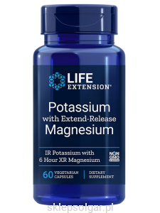 Potassium with Extend-Release Magnesium LifeExtension (60 kapsułek) - suplement diety