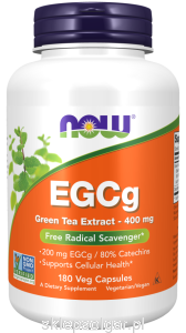 NOW Foods EGCg Green Tea Extract 400 mg 180kaps