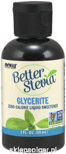 NOW Foods BetterStevia® Liquid, Glycerite 59ml