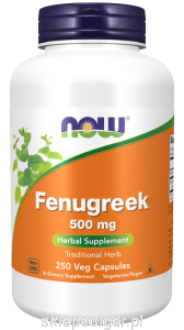 NOW Foods Fenugreek 500 mg 250kaps Kozieradka