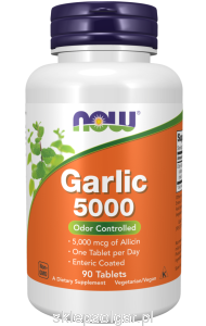 NOW Foods Garlic 5000 Czosnek