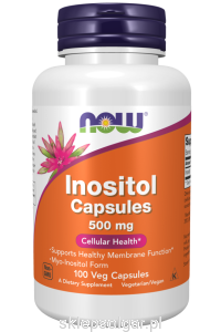 NOW Foods  Inositol 500 mg Inozytol