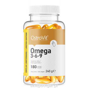 OstroVit Omega 3-6-9 180 kapsułek