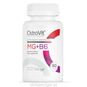 OstroVit Mg + B6 90 tabletek