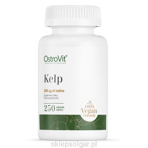 OstroVit KELP 250 tabletek Jod