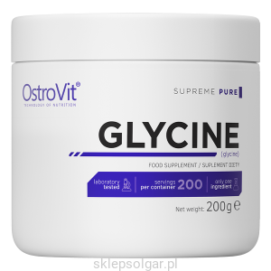 OstroVit Glicyna 200 g naturalny