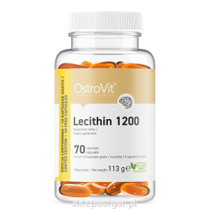 OstroVit Lecytyna 1200 mg 70 kapsułek