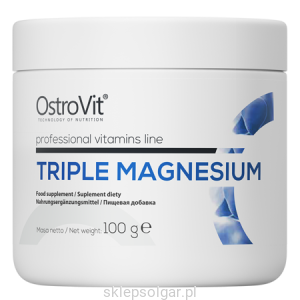 OstroVit Triple Magnesium 100 g naturalny Magnez