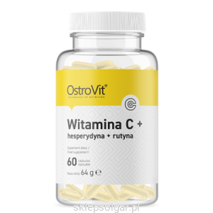 OstroVit Witamina C + Hesperydyna + Rutyna 60 kapsułek