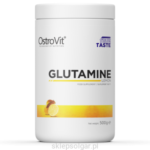 OstroVit Glutamina 500 g cytrynowy