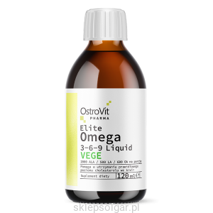 OstroVit Pharma Elite OMEGA 3-6-9 liquid VEGE 120 ml