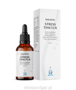 Holistic Stress tinktur (adaptogeny na stres) Lukrecja Cytryniec Różeniec Rhodiola
