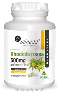  Rhodiola rosea (różeniec górski) 500mg x 60 Vege caps