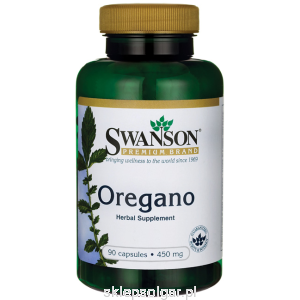 Oregano 450mg 90kapsułek - suplement diety