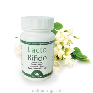 Dr. Jacob`s LactoBifido  90 kaps