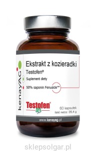 Ekstrakt z kozieradki Testofen® (60 kapsułek) - suplement diety