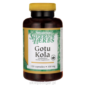 Gotu Kola ekstrakt 100 mg 120 kaps - suplement diety