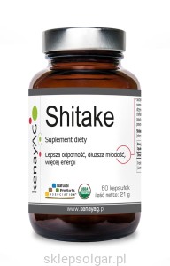 Shitake (60 kapsułek) - suplementy diety