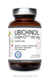 UBICHINOL CoQH-CF 100 mg (60 kapsułek) - suplement diety