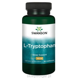 L-tryptofan 500mg 60kaps - suplement diety