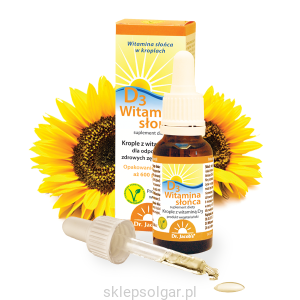 Dr. Jacob`s Witamina słońca D3  20 ml