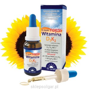 Dr. Jacob`s Witamina D3 K2 FORTE 20 ml