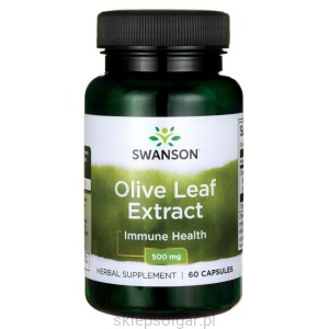 Olive Leaf Extract 500mg 60 kaps - suplement diety