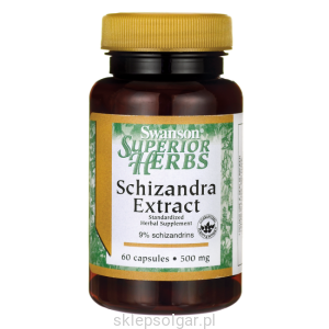 Schizandra ekstakt - suplement diety