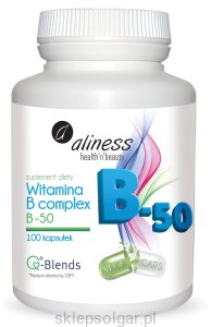 Aliness Witamina B complex B-50 x 100 VEGE kaps.