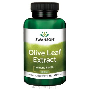 Olive leaf Extract 500mg 120 kaps - suplement diety