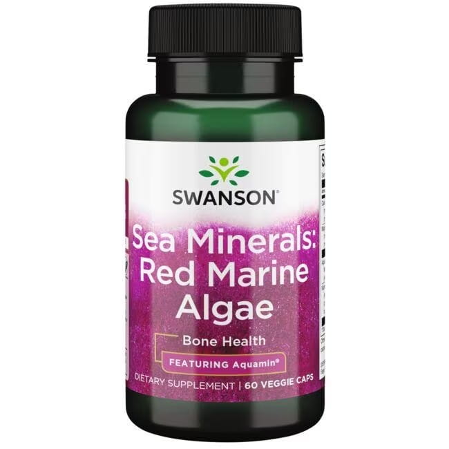 Sea Minerals: Red Mineral Algae - Featuring Aquamin