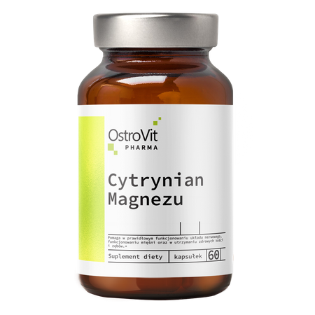 OstroVit Pharma Cytrynian Magnezu 60 kapsułek