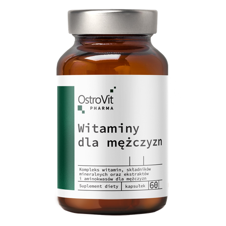 OstroVit Pharma Witaminy Dla Mężczyzn 60 kapsułek