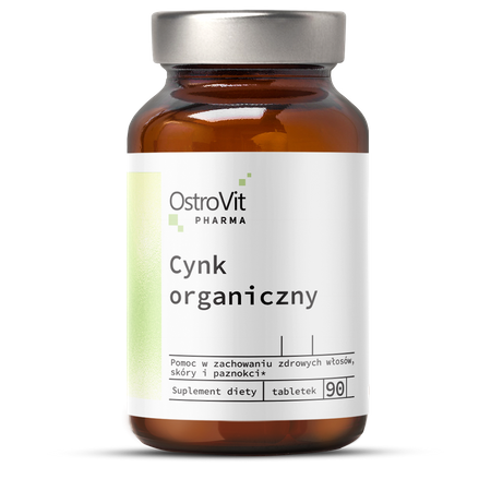 OstroVit Pharma Cynk organiczny 90 tabletek