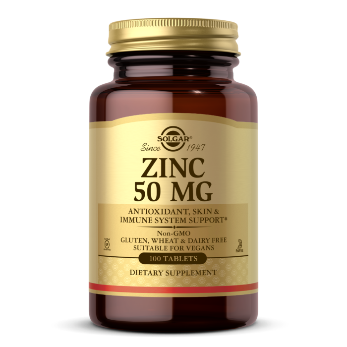 Solgar Cynk 50mg 100tab