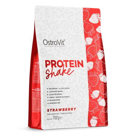 OstroVit Protein Shake 700 g truskawka