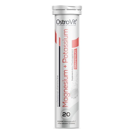 OstroVit Magnez + Potas 20 tabletek musujących