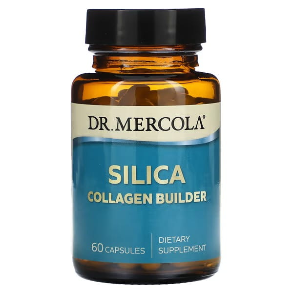 Dr. Mercola, Silica Collagen Builder, 60 kapsułek
