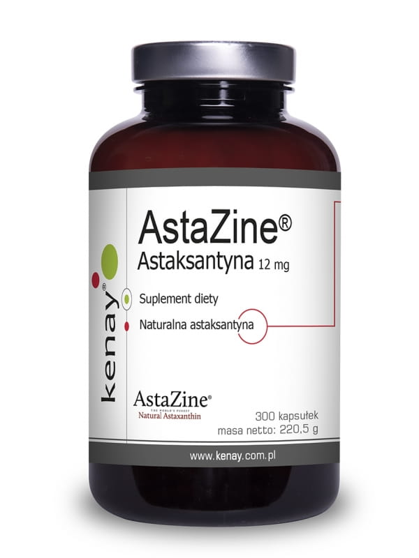 AstaZine™ Astaksantyna 12 mg (300 kapsułek) - suplement diety