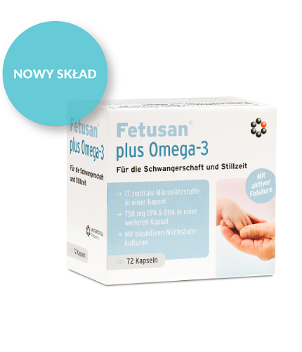 Mito Pharma Fetusan® plus Omega-3 Witaminy Jod Rhamnosus EPA DHA