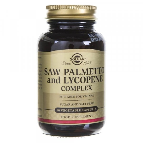 Solgar Kompleks Palmy Sabałowej i Likopenu - 50 kapsułek