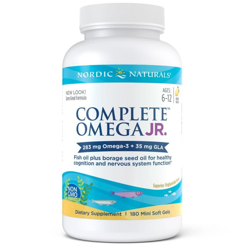 Nordic Naturals Complete Omega Junior - 180 kapsułek