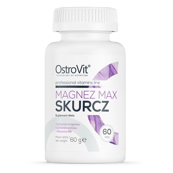 OstroVit Magnez Max Skurcz 60 tabletek