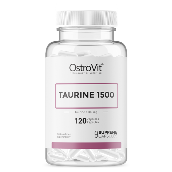 OstroVit Tauryna 1500 mg 120 kapsułek