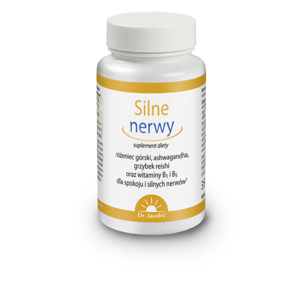 Silne nerwy 100 kapsułek celulozowych – 50 porcji
